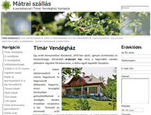 Tablet Screenshot of matraiszallas.eu